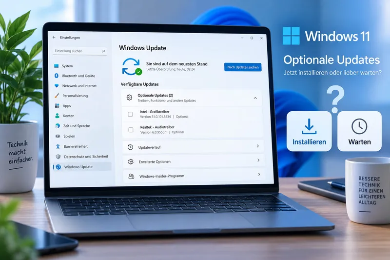 Optionale Updates in Windows 11: Installieren oder besser nicht?