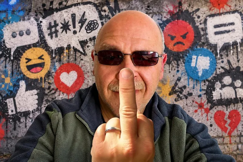 Mittelfinger mit Tradition?