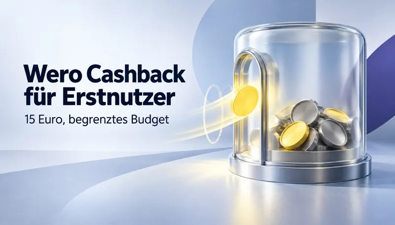 Wero Cashback: Bis zu 15 Euro für Erstnutzer
