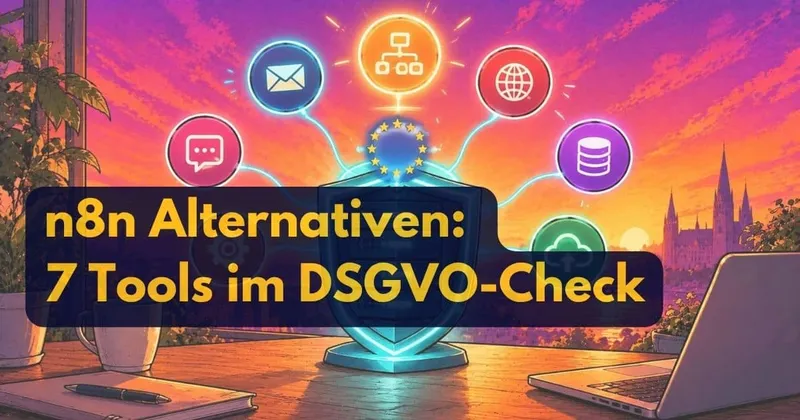 n8n-Alternativen im DSGVO-Vergleich: Nur eines von 7 Tools sichert EU-Hosting schriftlich zu