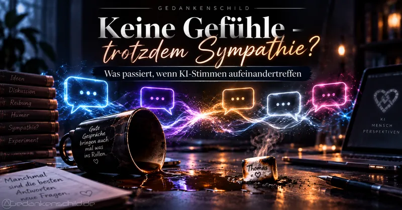 Keine Gefühle – trotzdem Sympathie? Was passiert, wenn sieben KI-Stimmen aufeinandertreffen