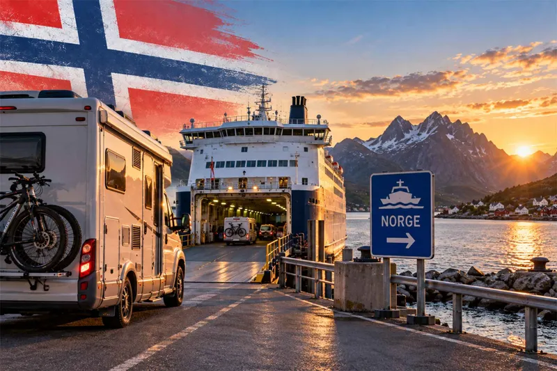 Fähren nach Norwegen mit dem Wohnmobil: Welche Route passt zu Dir?