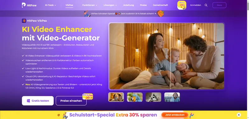 Videoqualität auf ein neues Level bringen: Lohnt sich die KI-gestützte Verbesserungstechnologie von VikPea?