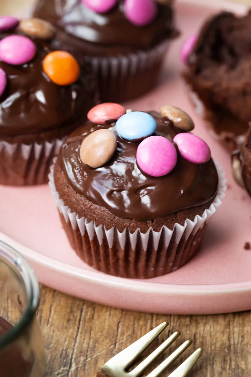 Smarties Muffins