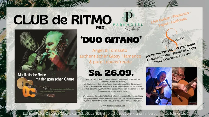 Duo Gitano aus den Gipsy Dukes