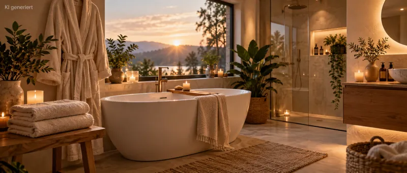 Wellness für zu Hause: So wird das eigene Badezimmer zur persönlichen Wohlfühloase