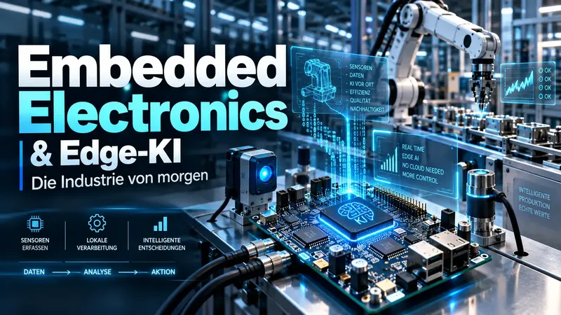 Wie Embedded Electronics und Edge-KI die Industrie von morgen prägen