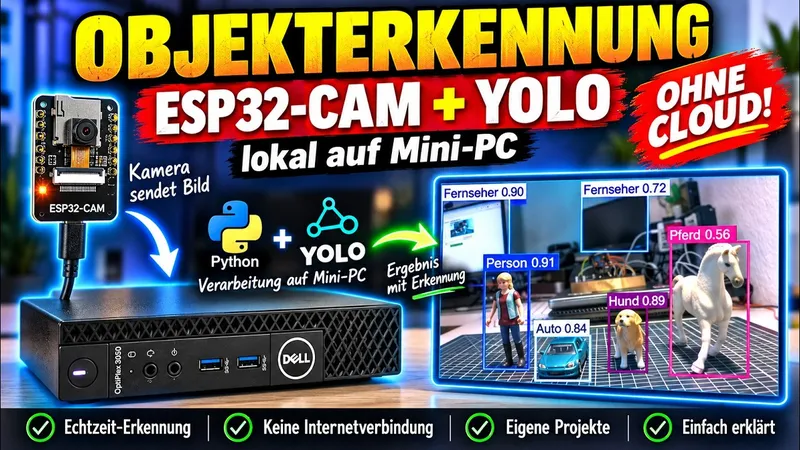 Bilderkennung mit der Shelly Camera: Objekte mit YOLO erkennen