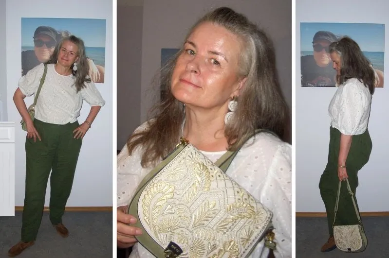 [Tall Fashion] Weiße Lochstickerei Bluse mit Puffärmeln - nicht nur ein Trachtentrend in 2026