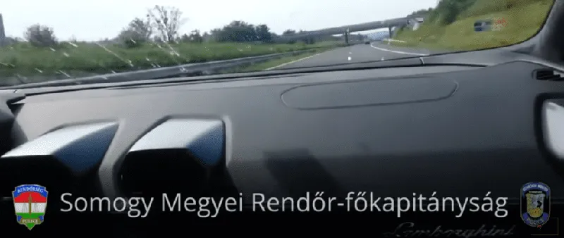 Lamborghini Crash mit 300 km/h