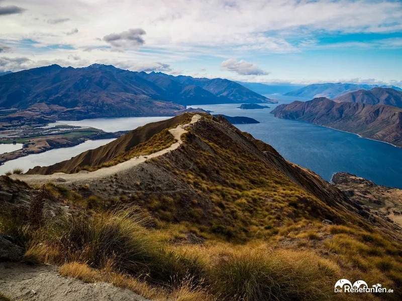 Unsere Wanderung zum Roys Peak in Neuseeland