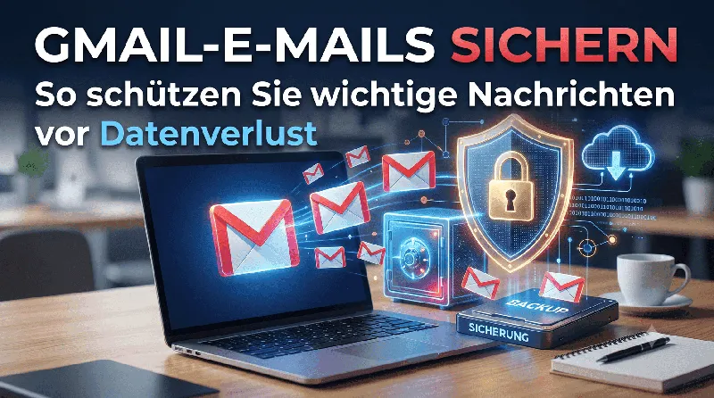 Gmail-E-Mails sichern: So schützen Sie wichtige Nachrichten vor Datenverlust