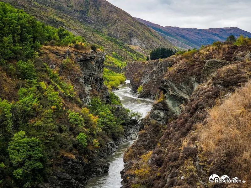 Kawarau Gorge Suspension Bridge – Hoch über dem Anduin