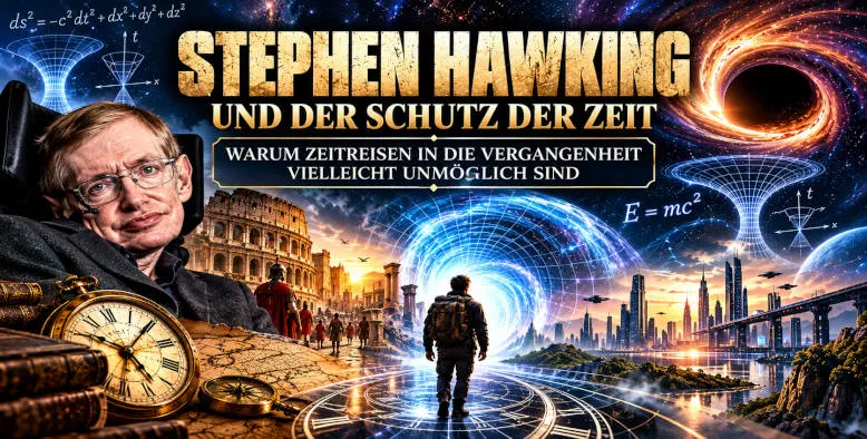 Stephen Hawking und der Schutz der Zeit – Warum Zeitreisen in die Vergangenheit vielleicht unmöglich sind