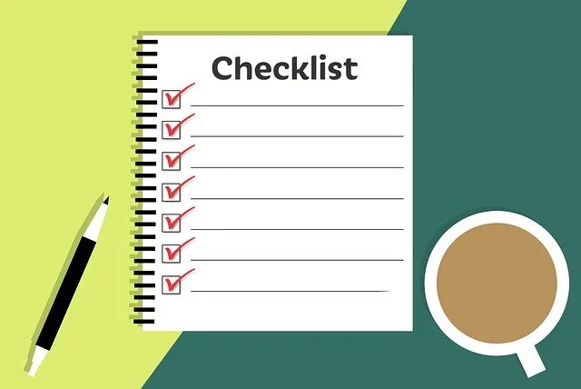 Checkliste für die Entbindung im Krankenhaus