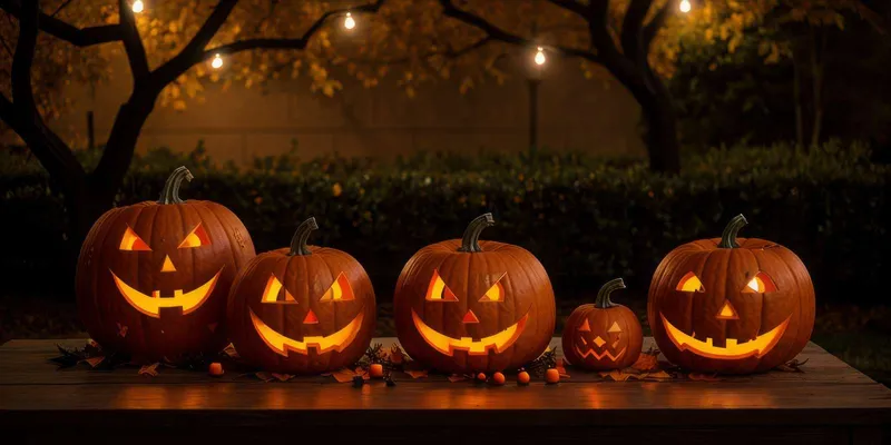 Halloween-Vorbereitung