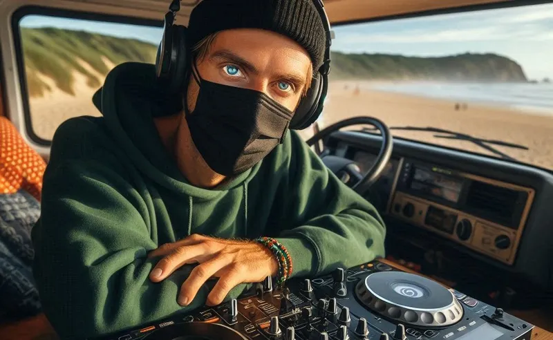 Silvester im Wohnmobil – Als DJ hinterm Steuerpult