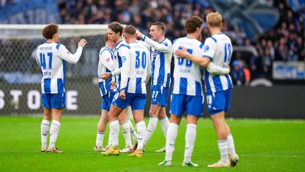 Eine wiederentdeckte Stärke bringt Hertha BSC einen schwindelerregenden Rekord