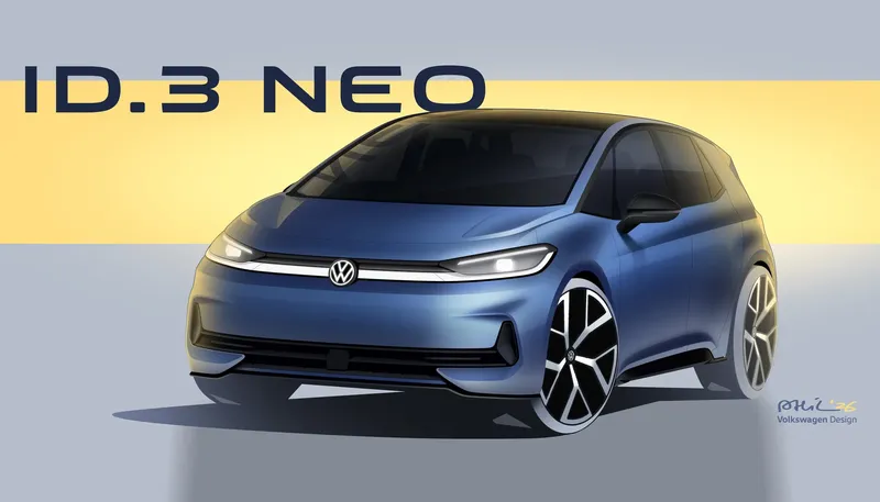 Volkswagen zeigt ID.3 Neo, den ID.3 Nachfolger