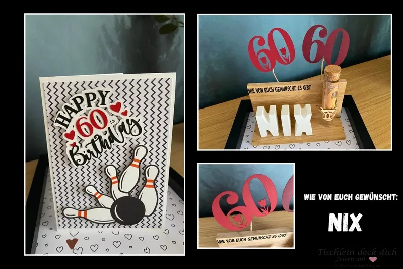 Geldgeschenk zum 60. Geburtstag: wenn sich das Geburtstagskind NIX wünscht
