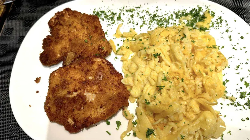 Schnitzel Stuttgart: Schnitzel und Cordon bleu in der Waldstube – Neues Schützenhaus (Botnang)