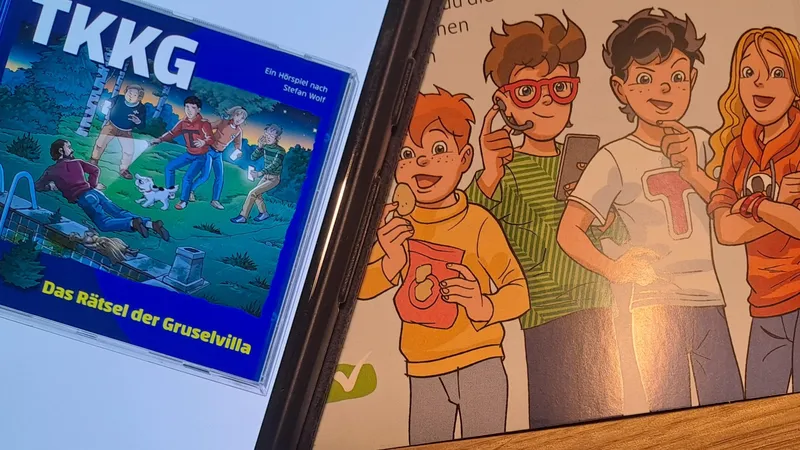 TKKG – 241: Das Rätsel der Gruselvilla (Hörspiel mit u.a. Eva Weissmann, Lisa Flachmeyer und Erkki Hopf)