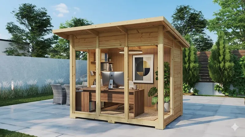 Produktiv im Grünen: Das Homeoffice in den Garten verlegen