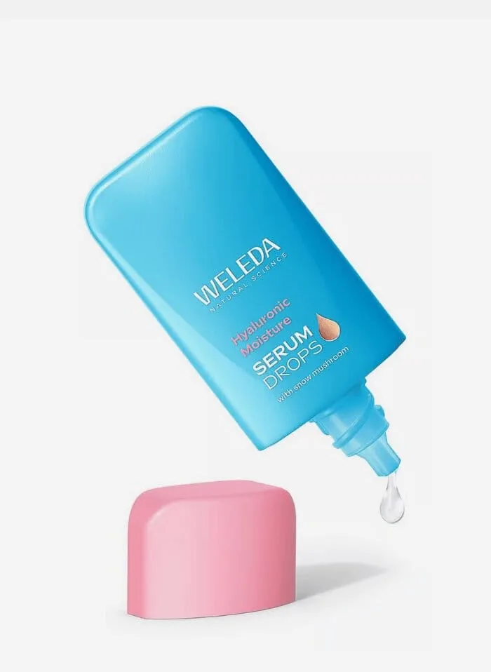 Knallbunte Pflege-Kraftpakete: Serum Booster Drops von Weleda