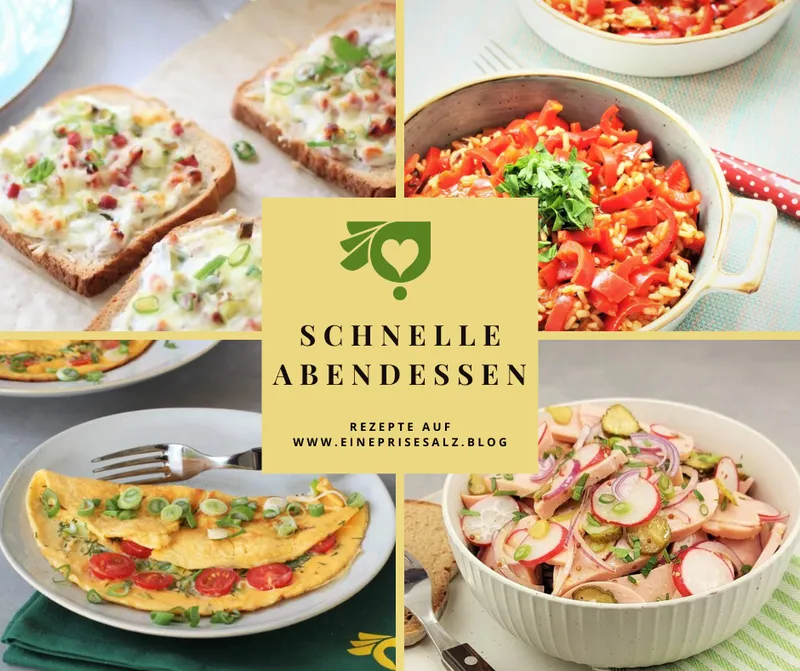 7 schnelle Abendessen – aus einfachen Zutaten