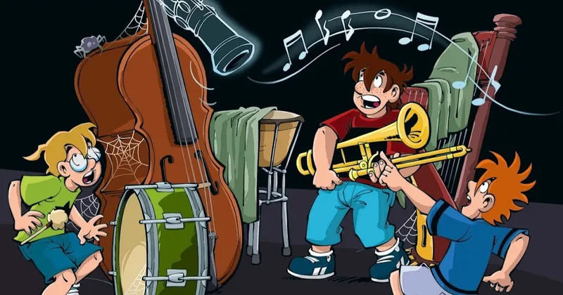 Die drei ??? Kids 101: Geistermusik – Ein meisterhaftes Hörspiel-Erlebnis aus Rocky Beach