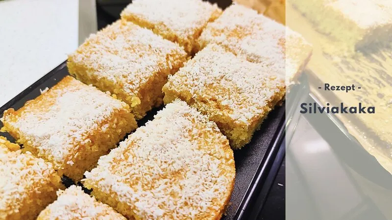 Rezept: Silviakaka – Schwedischer Butter-Kokos-Kuchen