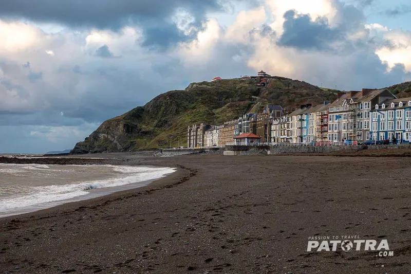 Aberystwyth in Wales: Sturm, Meer und ein Abschied, der bleibt