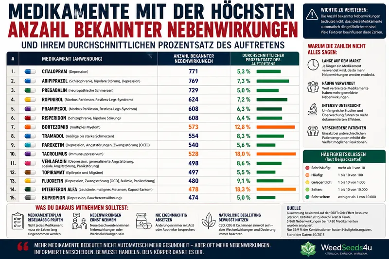 Medikamente und Nebenwirkungen: Wenn Hilfe plötzlich neue Probleme macht