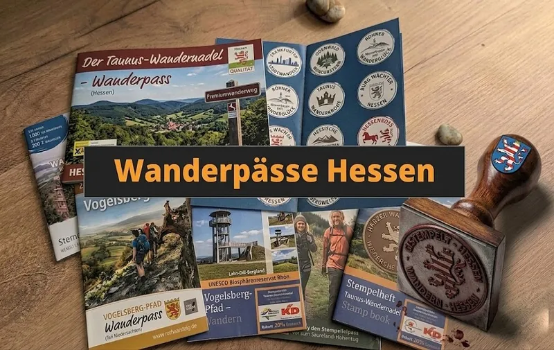 Stempeln in Hessen – Alle Wanderpässe und wo du sie findest