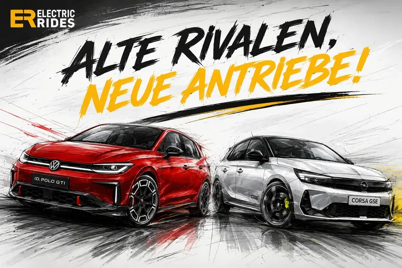 Alte Rivalen, neue Antriebe: VW ID. Polo GTI gegen Opel Corsa GSE