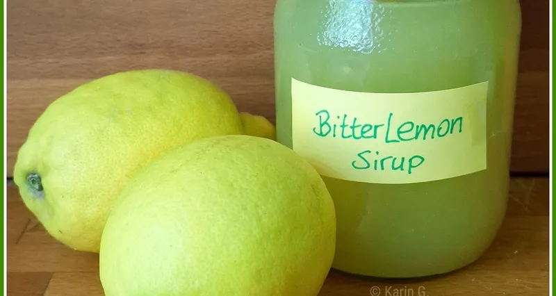 Bitter Lemon Sirup