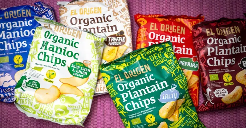 Vegane Bio-Chips aus Kochbanane und Maniok