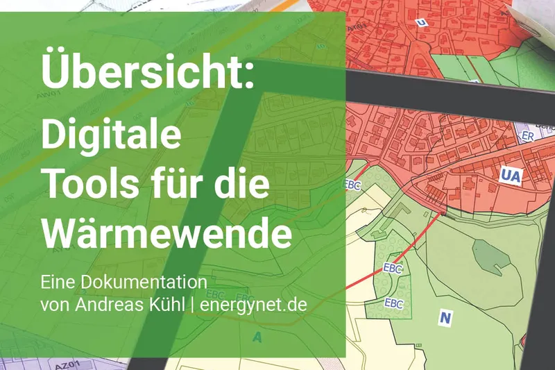 Digitale Tools Wärmewende: Marktübersicht für Kommunen und Energieversorger
