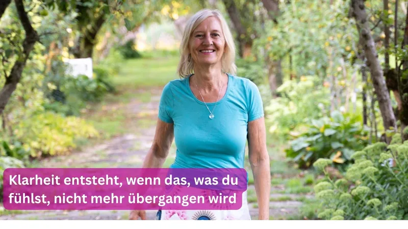 Klarheit entsteht, wenn das, was du fühlst, nicht mehr übergangen wird.