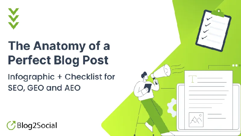How to Create Perfect Blog Posts: Blueprint for SEO, AEO, and AI Search [Infographic & Checklist]