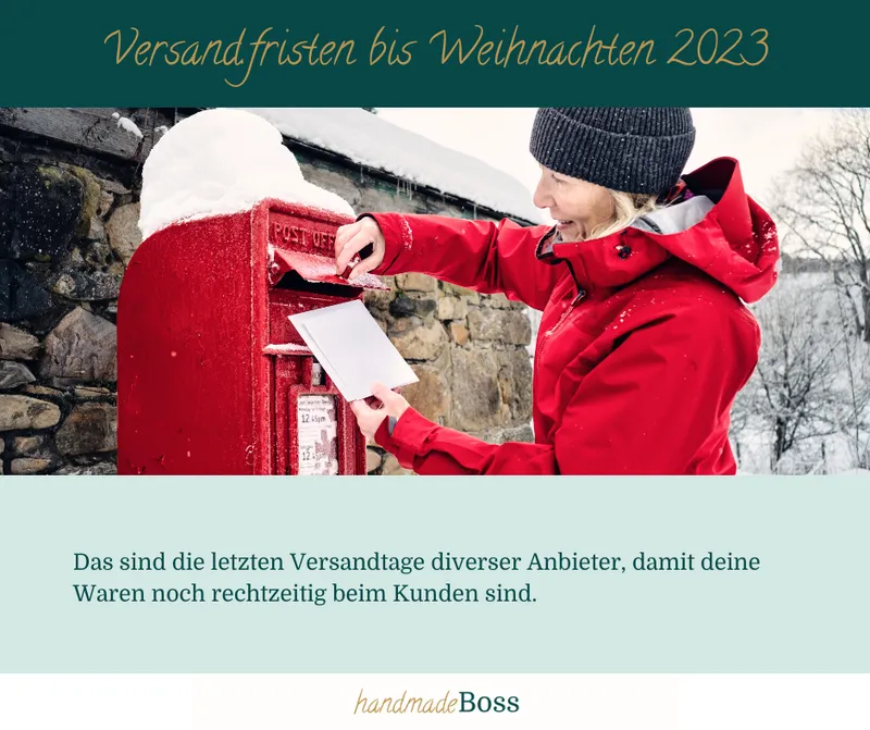 Abgabefristen für Weihnachtspakete 2023