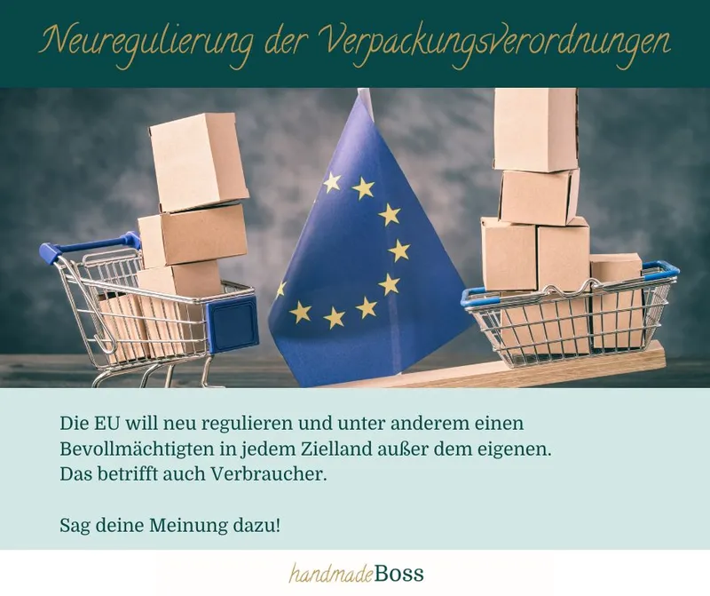 Neuregulierung der Verpackungsverordnung – sag der EU deine Meinung