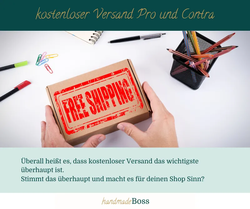 Kostenloser Versand – Pro und Contra