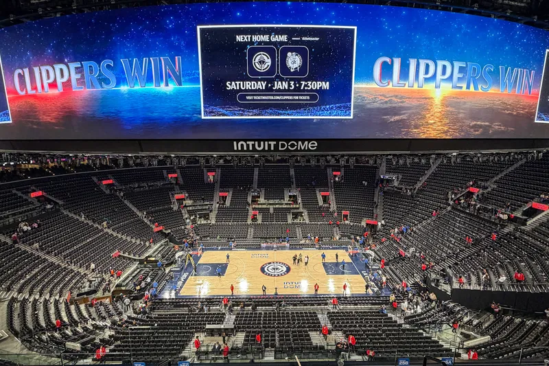 Intuit Dome Inglewood: die neue Heimat der Los Angeles Clippers