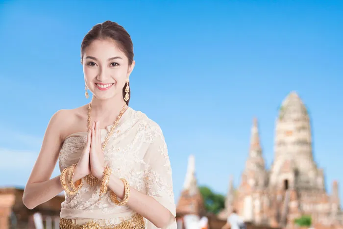Hallo auf thailändisch