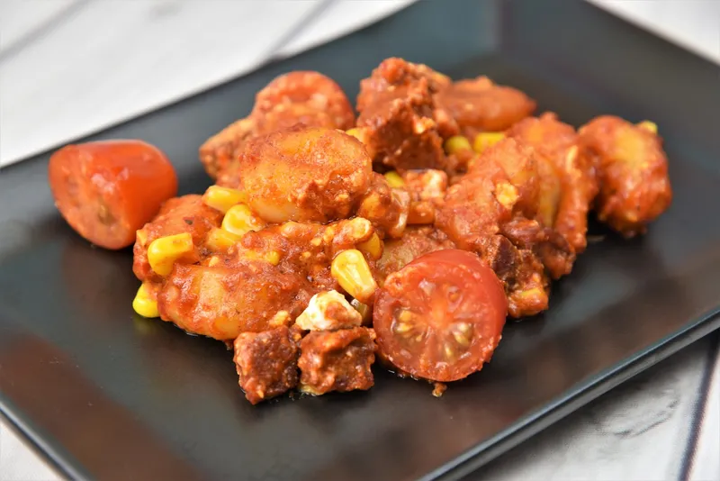 Gnocchi Pfanne mit Sucuk und Feta