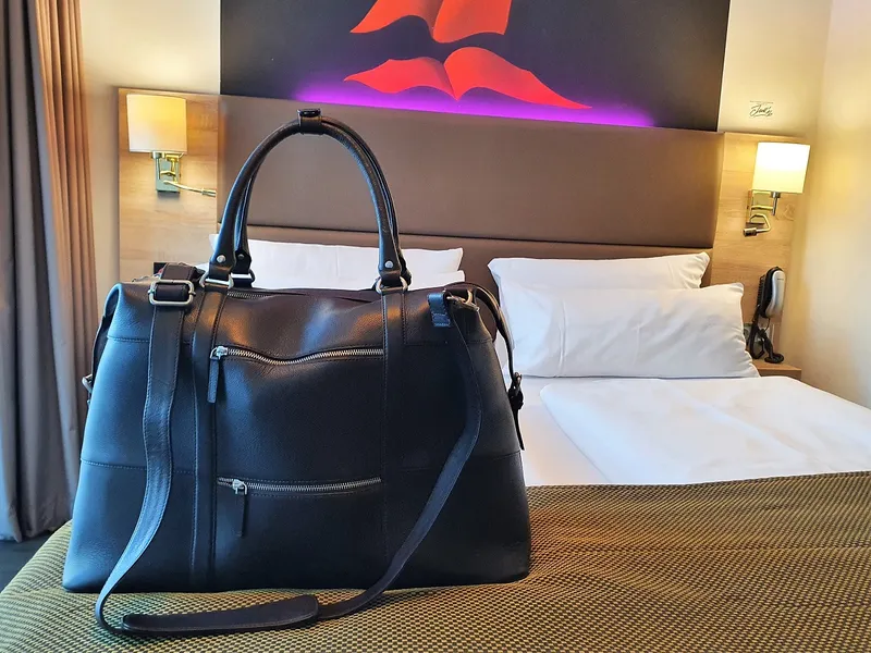 Lucleon – Sean Leder Wochenendtasche von Trendhim