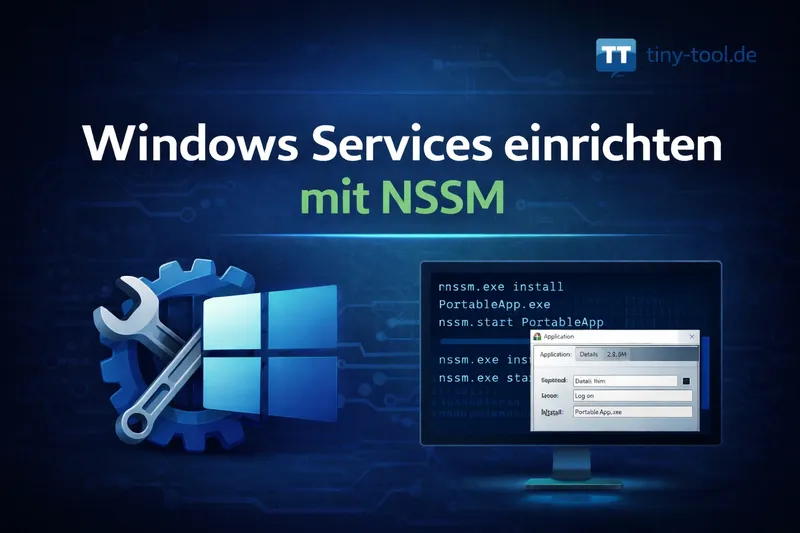 Windows Services einrichten mit NSSM