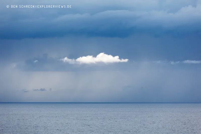 Meer und Wolken