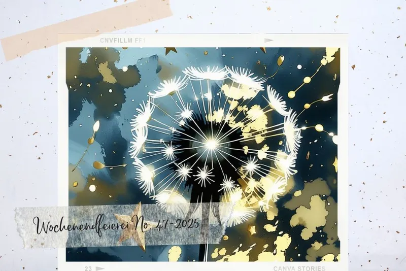Wochenendfeierei No 47-2025 * Von Glücksbringerstangen, #beYOUtiful und einem besonderen Adventskalender